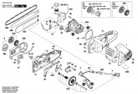 Bosch 3 600 H34 400 Ake 30 S Chain Saw 230 V / Eu Spare Parts